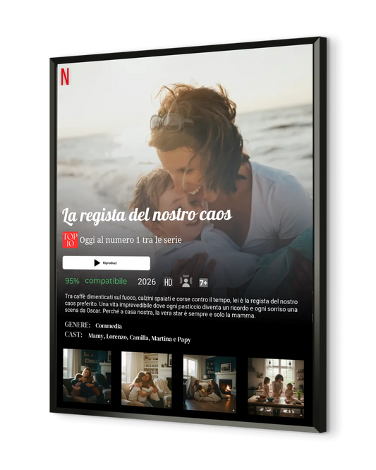 Mammaflix - Quadro personalizzato